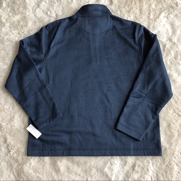 NWT Van Heusen Classic-Fit Quarter Zip Pullover Sweater, XXL - Picture 4 of 8